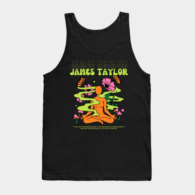 James Taylor // Yoga Tank Top by Mamamiyah